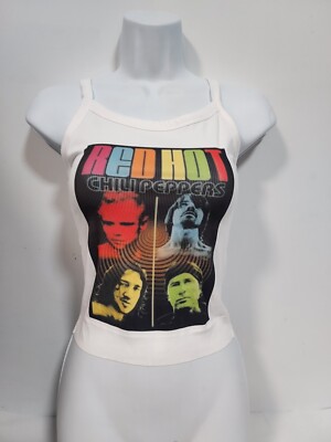 オフィシャル！Red Hot Chili Peppers タンク トップ 2XL Red hot chili peppers crop top red hot chili peppers tank top rhcp