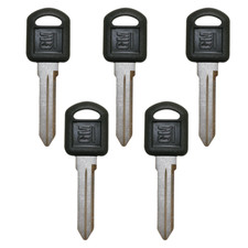 5 New original OEM Keys B89 With GM Logo GMC Chevrolet Olds' Pontiac Made in USA