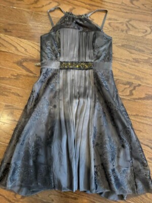 BCBG Maxazria cocktail dress with crystal-embroidered, size 02 | eBay