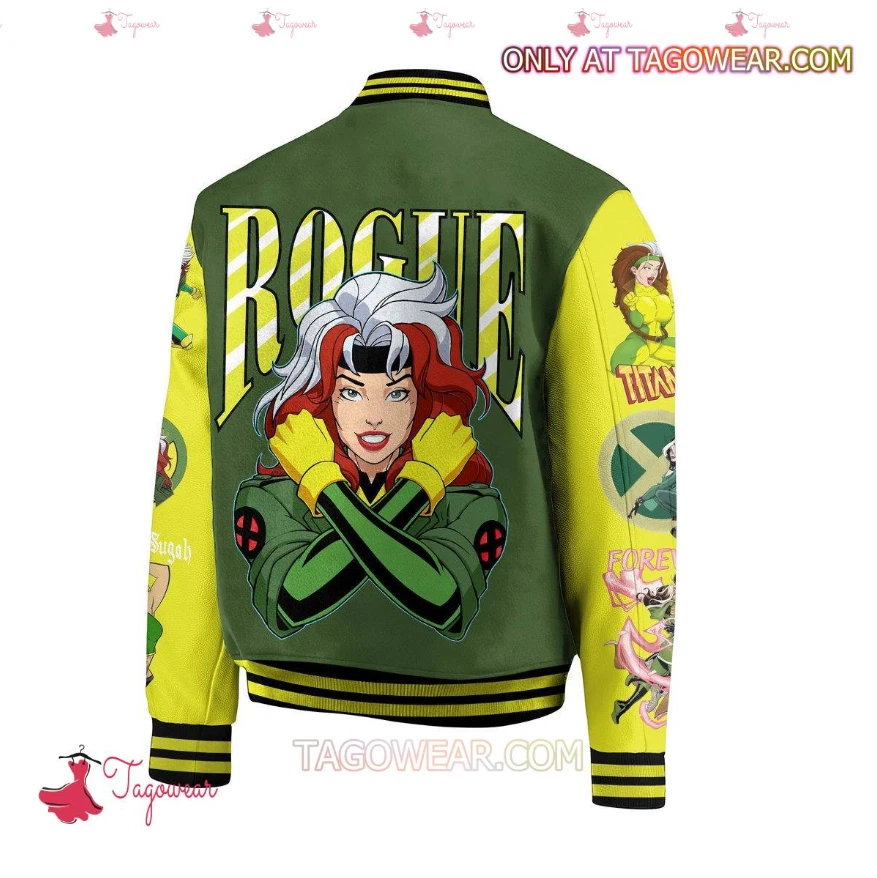 Chaqueta de béisbol X-men ’97 Rogue HFN Foto 3 de 4