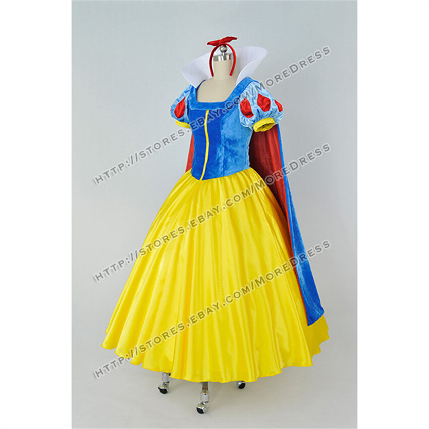 snow white dress cosplay Dreamy collection Disney 80th anniversary costume inspired by the movie Mirror Mirror (2012) Disney Snow White Women's Costume