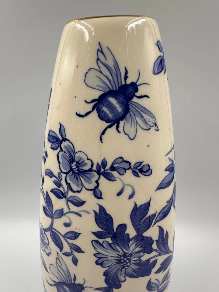 Oranien Blumenvase echt Kobaltblau Höhe ca. 28 cm - Bild 2 von 4