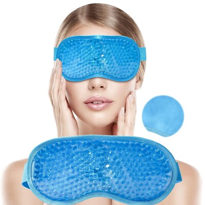 Cold Cooling Eye for Dry Eyes Eye Frozen Reusable Eye Ice Pack Cold Eye Mask