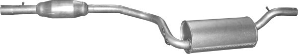 Polmo EndschalldäMpfer SchalldäMpfer Passend FüR Mazda 3 12.12-image