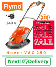 new Flymo Hover Vac 250 Mains Corded 240V Electric Hover mower 7391883816974