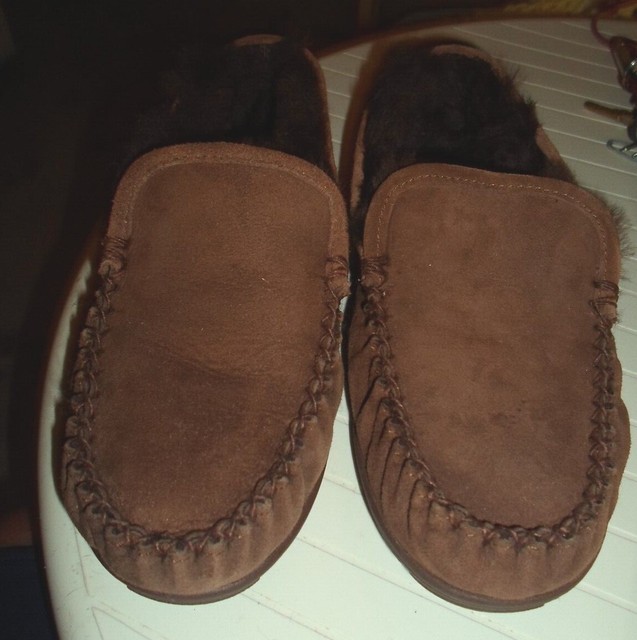 LL Bean Mens Slippers Wicked Good 