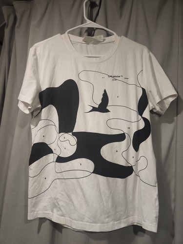 メーカー直売 Off-White シャツ ジャケット main label ストライプ