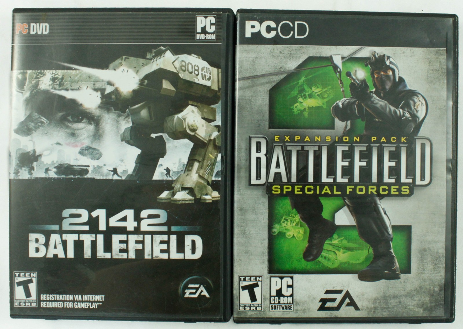 Battlefield 2142 & 2 Special Forces PC Game Lot