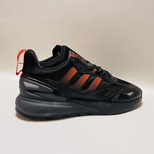 Adidas ZX 2K Boost 2.0 Men's Shoes Athletic Sneakers Black Red 