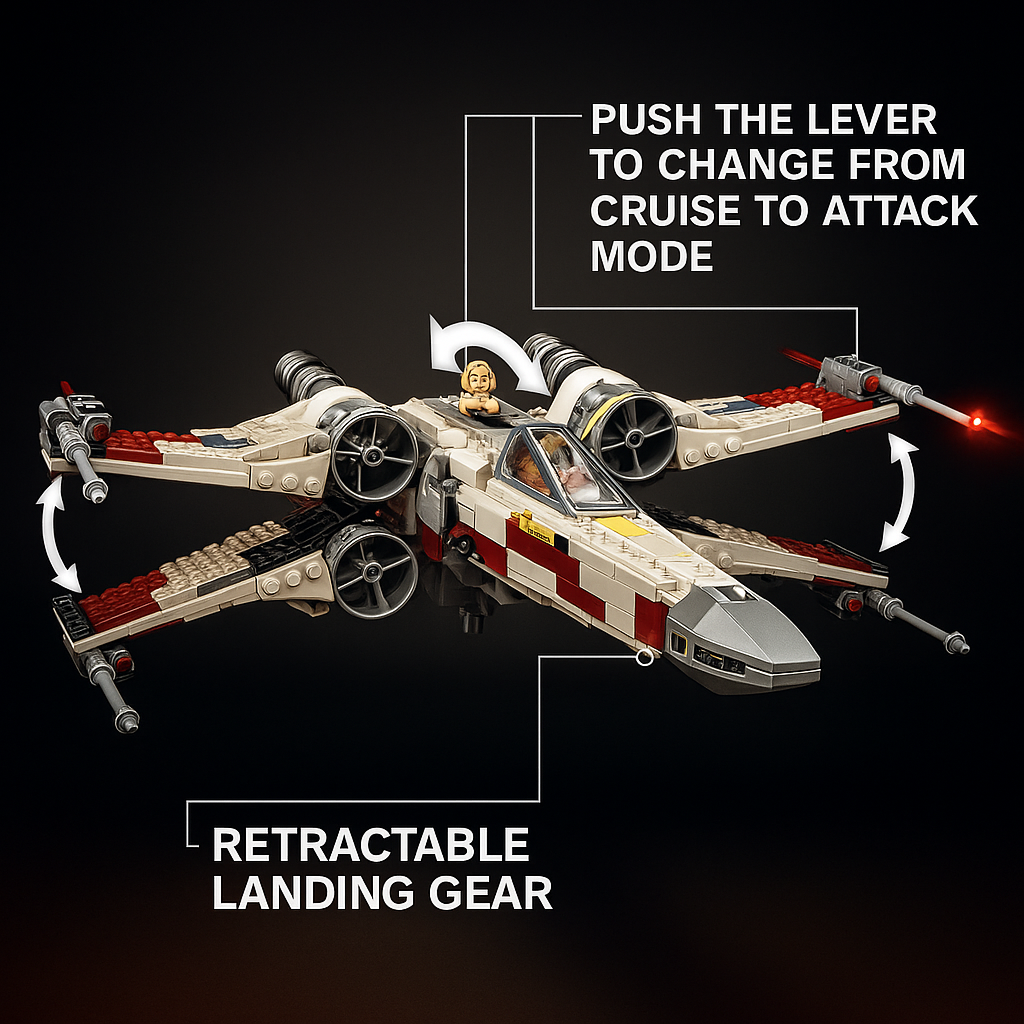 LEGO Star Wars: X-Wing Starfighter (75218) for sale online UK