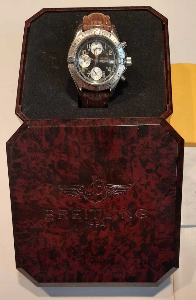 OROLOGIO UOMO AUTOMATICO BREITILING COLT CHRONOGRAPHE A13035.1 - Immagine 3 di 4