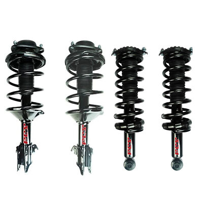 FCS Front and Rear Struts & Front Coil Springs Kit For Subaru 2.5 H4 AWD Auto