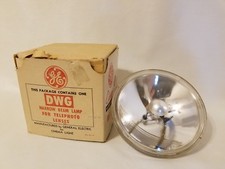 GE DWG Narrow Beam Lamp for Telephoto Lenses Cinema Light Bulb 100W 6V