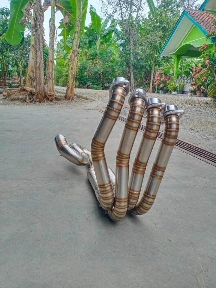 Sistema de tubos de cabezal de escape Honda CBR1000rr 2008-2016 Foto 4 de 4