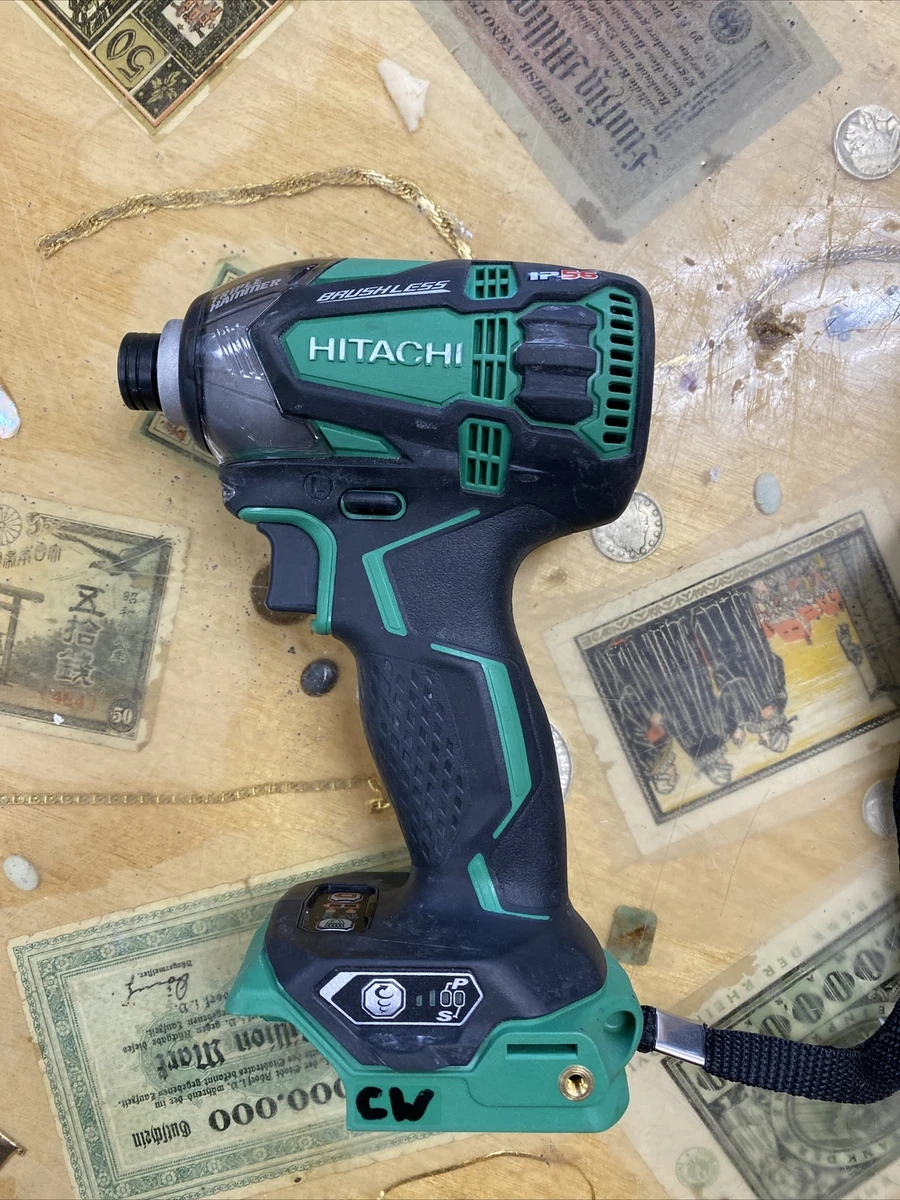 Hitachi WH18DBDL2 C 18V Brushless Cordless Impact Driver w