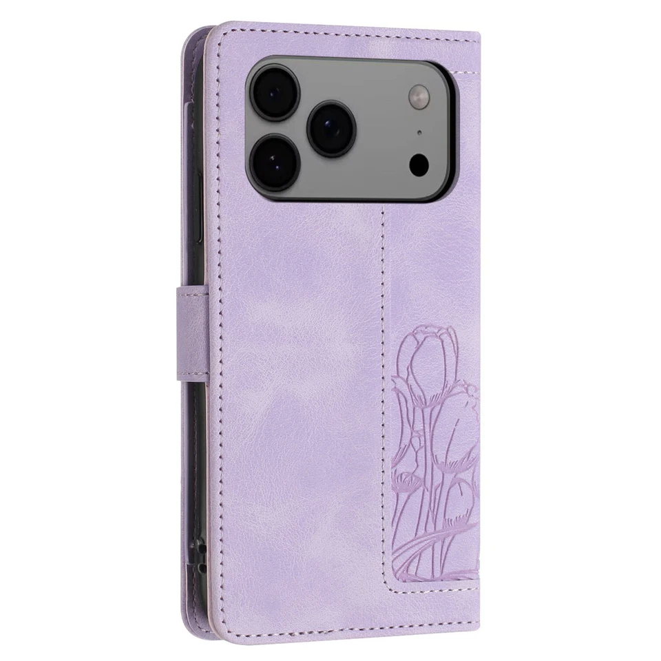 For Google Pixel 9 Pro XL 9A 8A 7A Pro Pattern Flip Card Wallet Phone Case Cover - Image 3 of 4