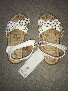 tesco girls sandals