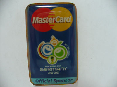 2006 FIFA Germany World Cup Master Card Sponsor Pin Very Rare | eBay