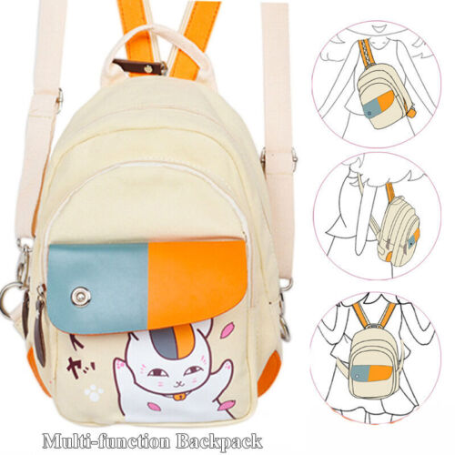 Heißer Anime Natsume's Book of Friends Rucksack Canvas Bookbag Reisetasche Rucksack - Bild 1 von 6