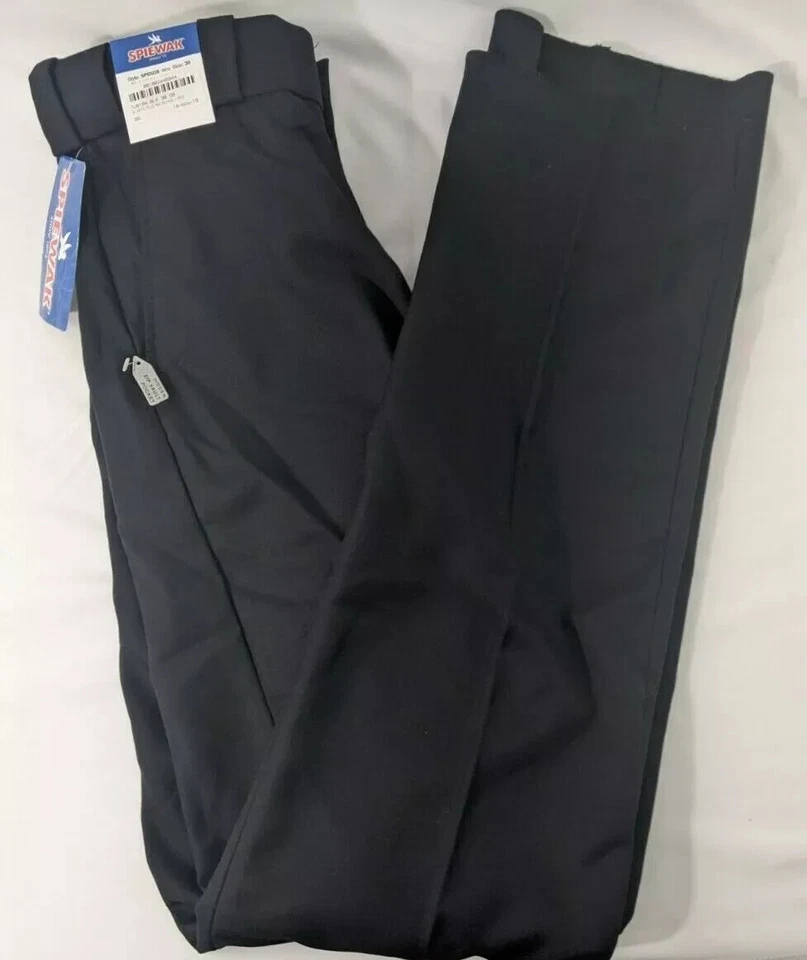 SPIEWAK SPDU28 MENS SIZE 33 x 31 POLY WOOL 75/25 NON-CARGO DUTY DARK NAVY - Image 2 of 3