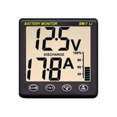 NASA Marine Clipper BM-1 Lithium (LifePO4) Battery Monitor CLIP-BM1-LI
