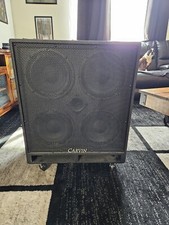 Very Good Condition. Carvin Brx 4x10 Cabinet.