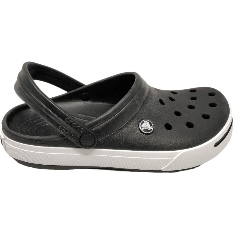 Crocs Crocband II Zueco Zapatos Cómodos Negro Adulto Talla Unisex tallas 7-11 *Nuevo* Foto 4 de 4