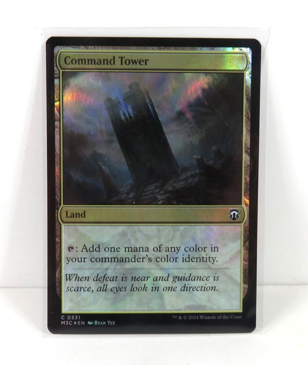 Command Tower Ripple Foil NM - MTG Magic MH3 Modern Horizons 3 | eBay