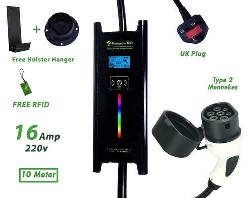 32A 16A Type2 MENNEKES IEC 62196-2 Europe Asia EV plug Level2 EV Charger 220Volt - Picture 6 of 9