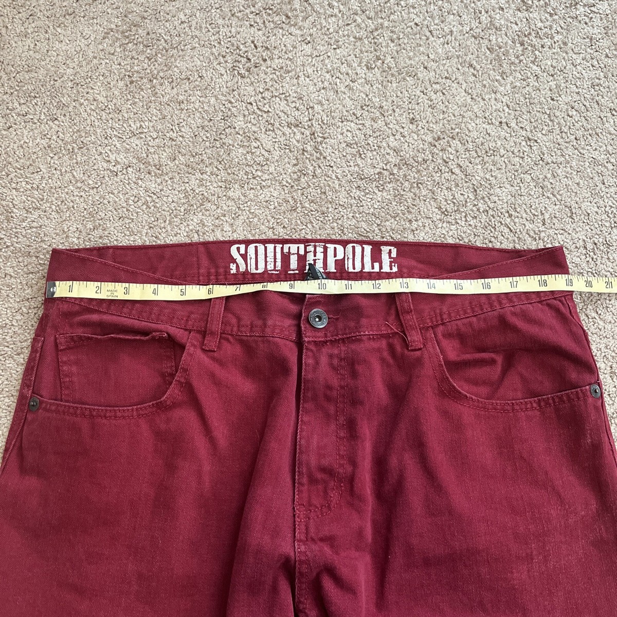 SOUTHPOLE 赤タブ W38 Southpole Jeans Red Size 38 | eBay