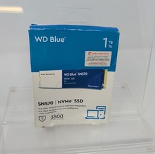 Western Digital WD Blue SN570 1TB SSD PCIe 3.0 x4 NVMe M.2, Damaged Box, Sealed