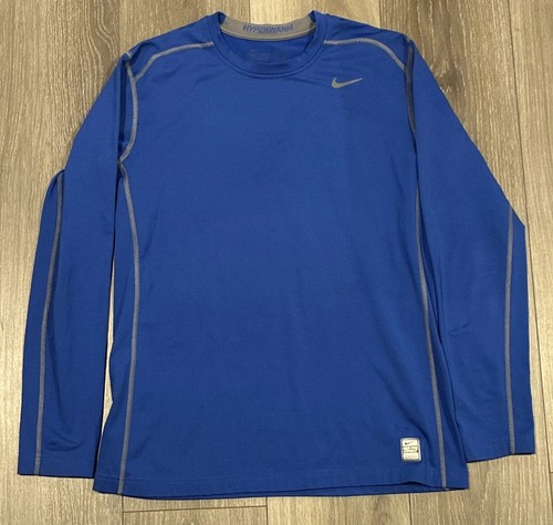 Nike Pro Combat Hyperwarm Fitted Long Sleeve Compression Shirt Men's Large