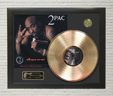 2Pac All Eyes On Me Gold or Platinum Framed Record Display