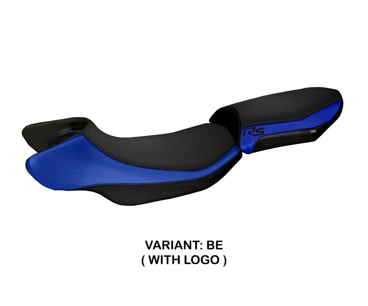 Seat cover Aurelia Color RS Blue + logo Tpz compatible BMW R 1200 RS 2015 2019