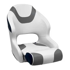  Baja Series Bucket Seat with Bolster Brite White/Grey/Midnight Blue