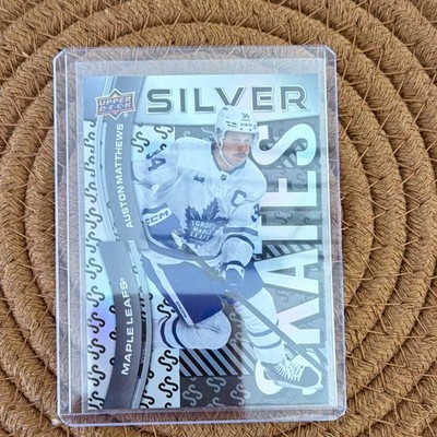 Upper Deck Silver Skates Auston Matthews Toronto Maple Leafs 2024-25 #SS-37