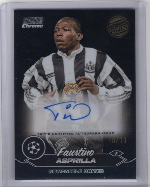 Topps Soccer Newcastle United Serial Numbered Sports Trading Cards