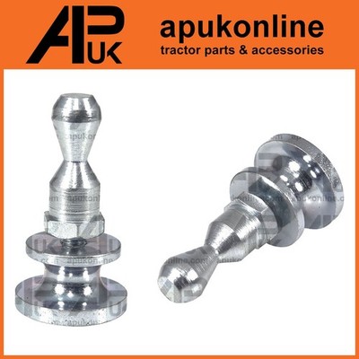 2x Grill Fastner Stud Clip Befestigung für Fordson Major Power Super Dexta Traktor