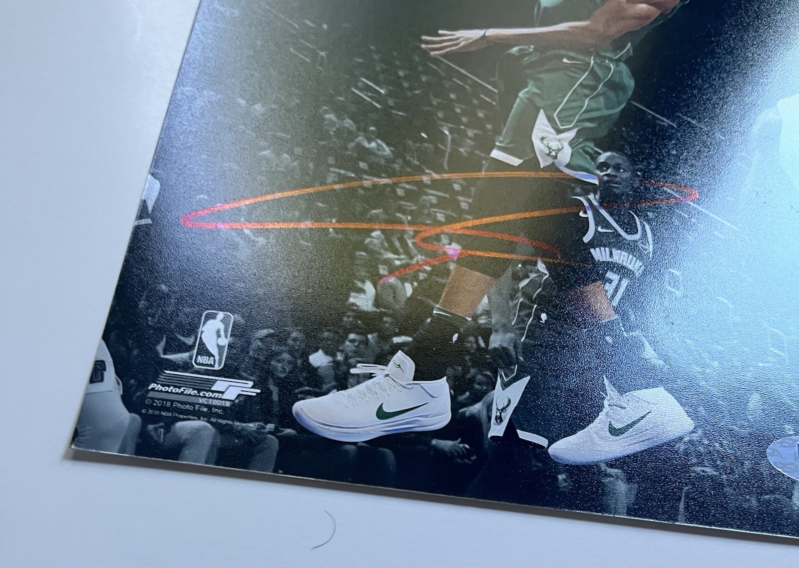 Giannis Antetokounmpo Signed Autographed 8x10 Photo PSA COA PHOTOFILE BUCKS view 3