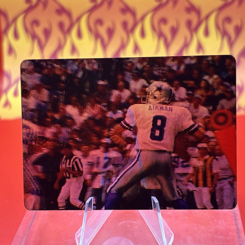Troy Aikman 1996 Movi Motion Vision Troy Goes Deep! Dallas Cowboys
