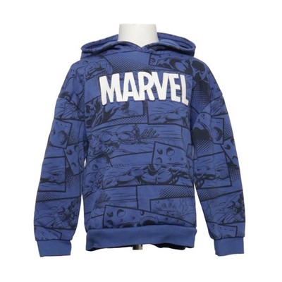 Marvel at Primark, Kapuzenpullover, Größe: 128, Blau/Schwarz/Weiß #kgz