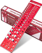 Thread Checker, 42 Nut and Bolt Thread Checker, Thread Gauge Solid Bolts with 19