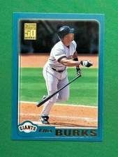 2001 Topps Series 1 Baseball Base #1 - 200 PICK YOUR CARD COMPLETE YOUR SET