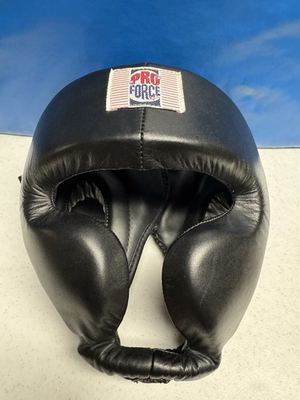 #ad #ad Pro Force Black Large Boxing Headgear $49.95