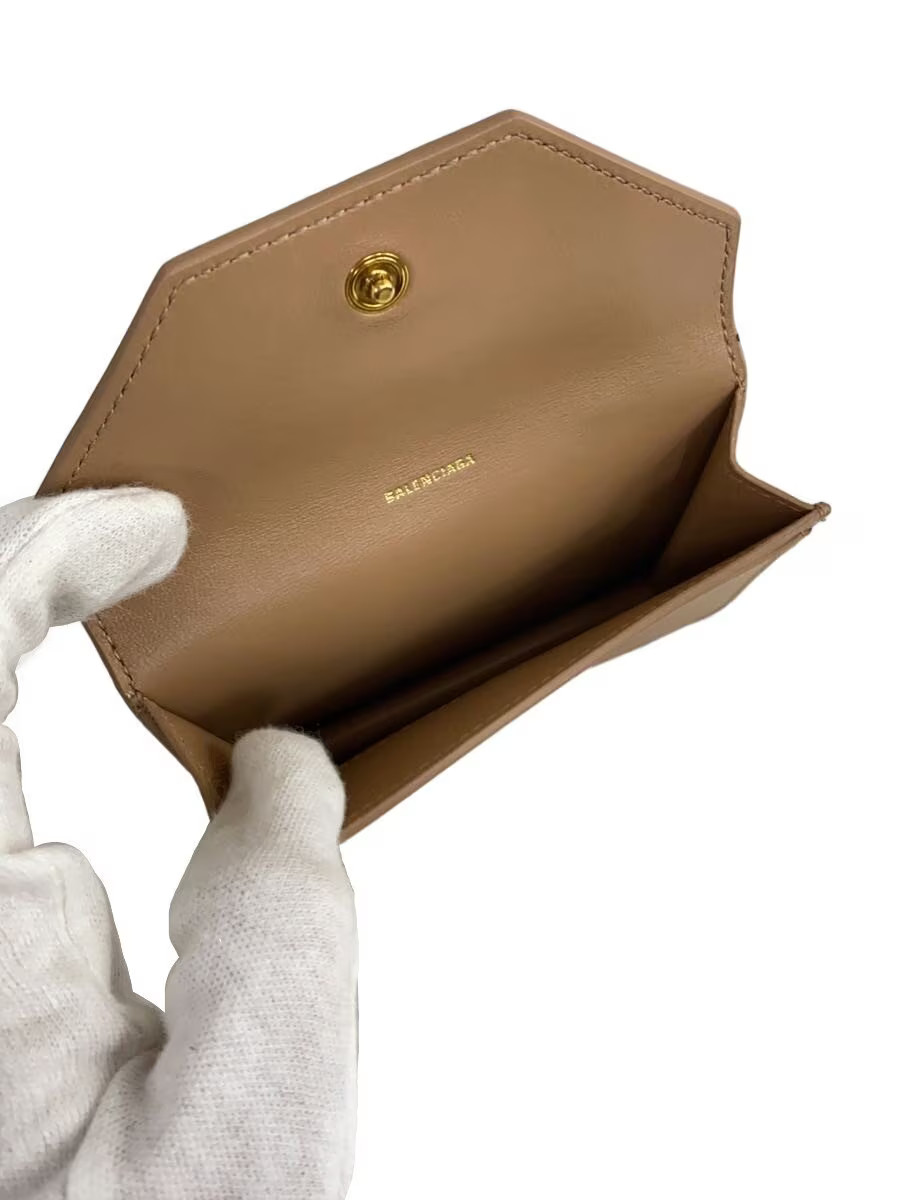 BALENCIAGA Men's Leather Card Case BEG 750324, 9607, 0, 527545 thumbnail 4