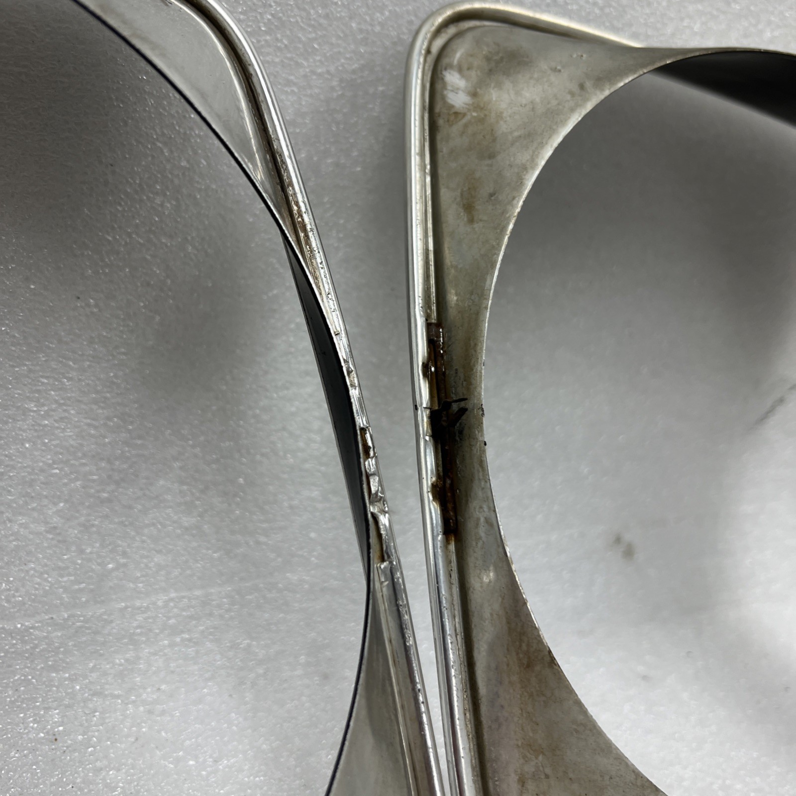 1973 Ford Mustang MACH 1 Headlight Headlamp Bezel Door Trim Ring OEM Ford RH LH