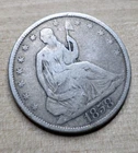1858 O Seated Liberty Half Dollar