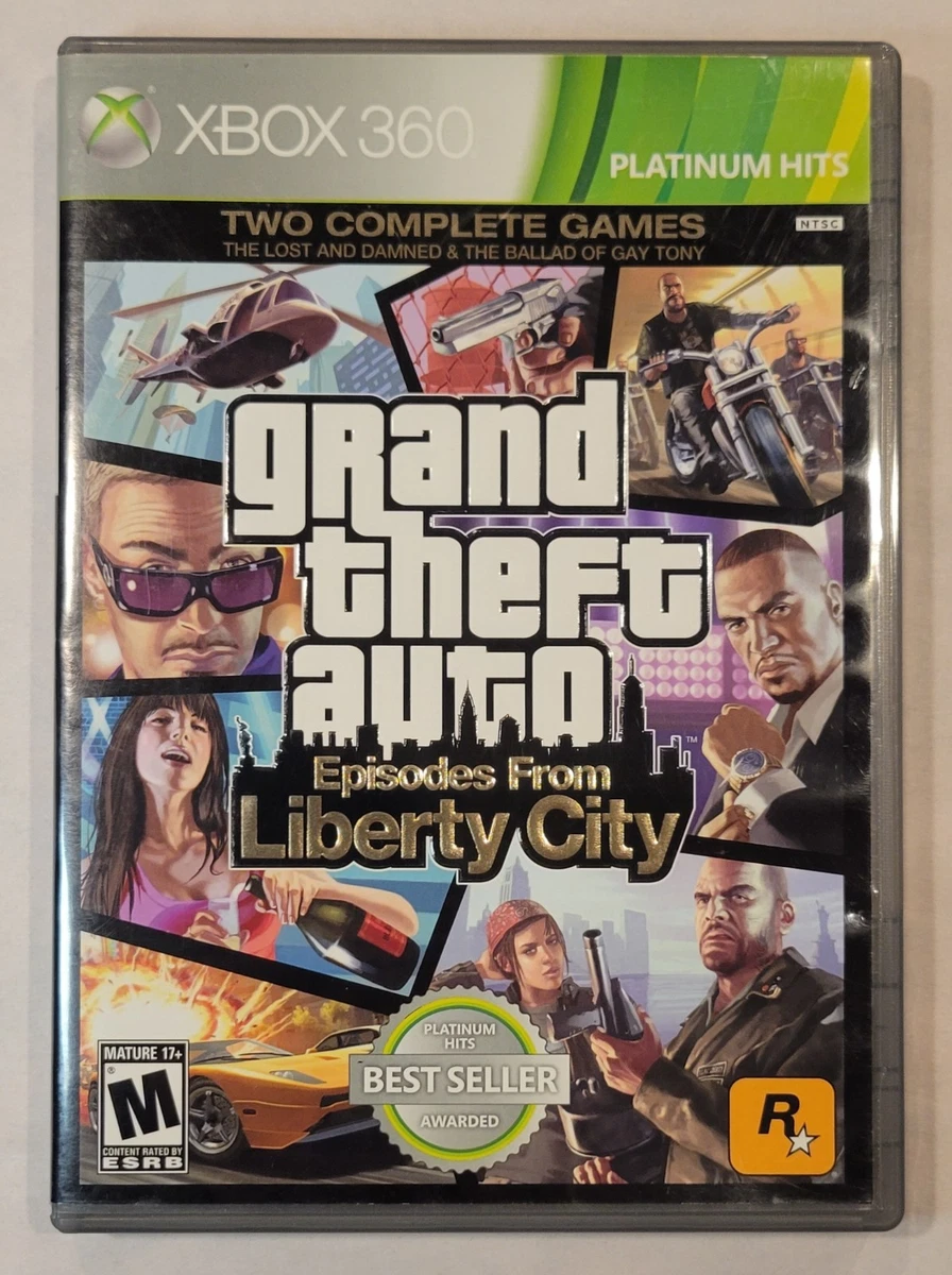 GTA IV + Episodes From Liberty City - Edition Intégrale - Xbox 360 - PAL FR