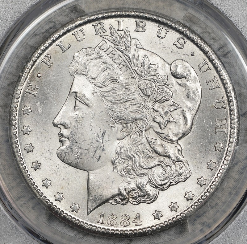 1884-CC Morgan Dollar PCGS MS63 Carson City! #7GGT