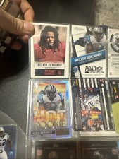 Kelvin Benjamin Rookie Cards Signed Jersey Card. rookie card picture